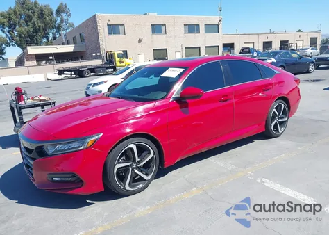 2018 Honda Accord Sport 2.0T из США, поврежденный, VIN 1HGCV2F30JA032505